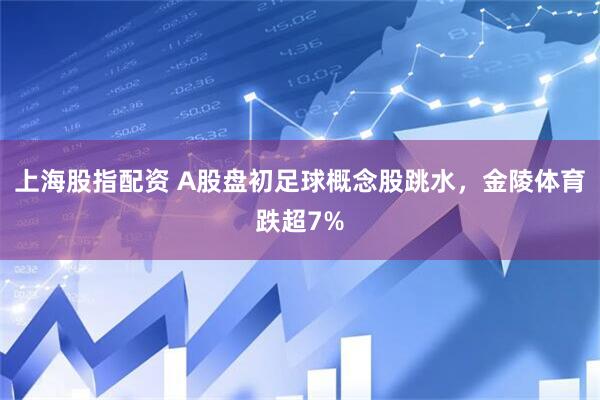 上海股指配资 A股盘初足球概念股跳水，金陵体育跌超7%