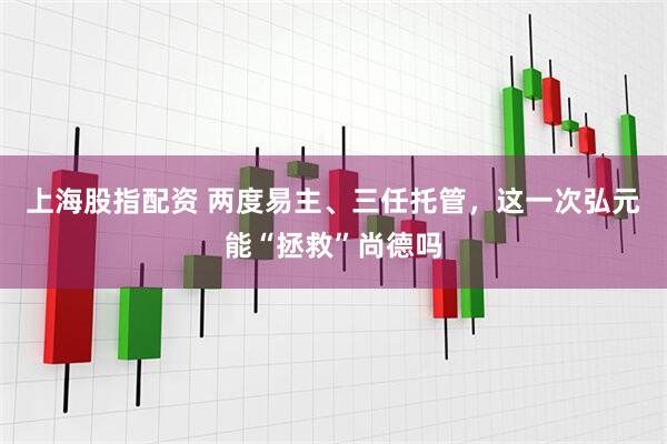 上海股指配资 两度易主、三任托管，这一次弘元能“拯救”尚德吗